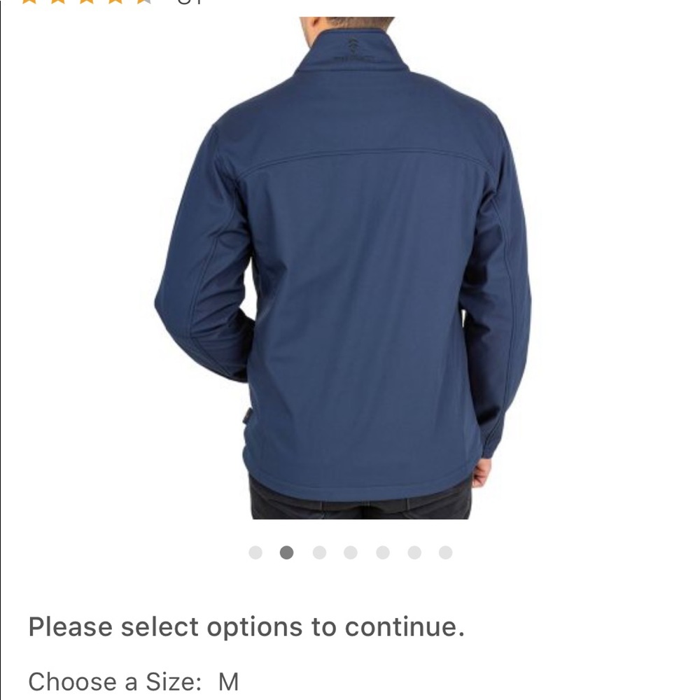 Mens Members mark free country soft shell jacket
